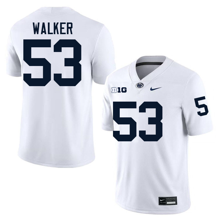 Rasheed Walker Penn State Jersey,PSU Nittany Lions #53 Rasheed Walker Football Uniforms-White